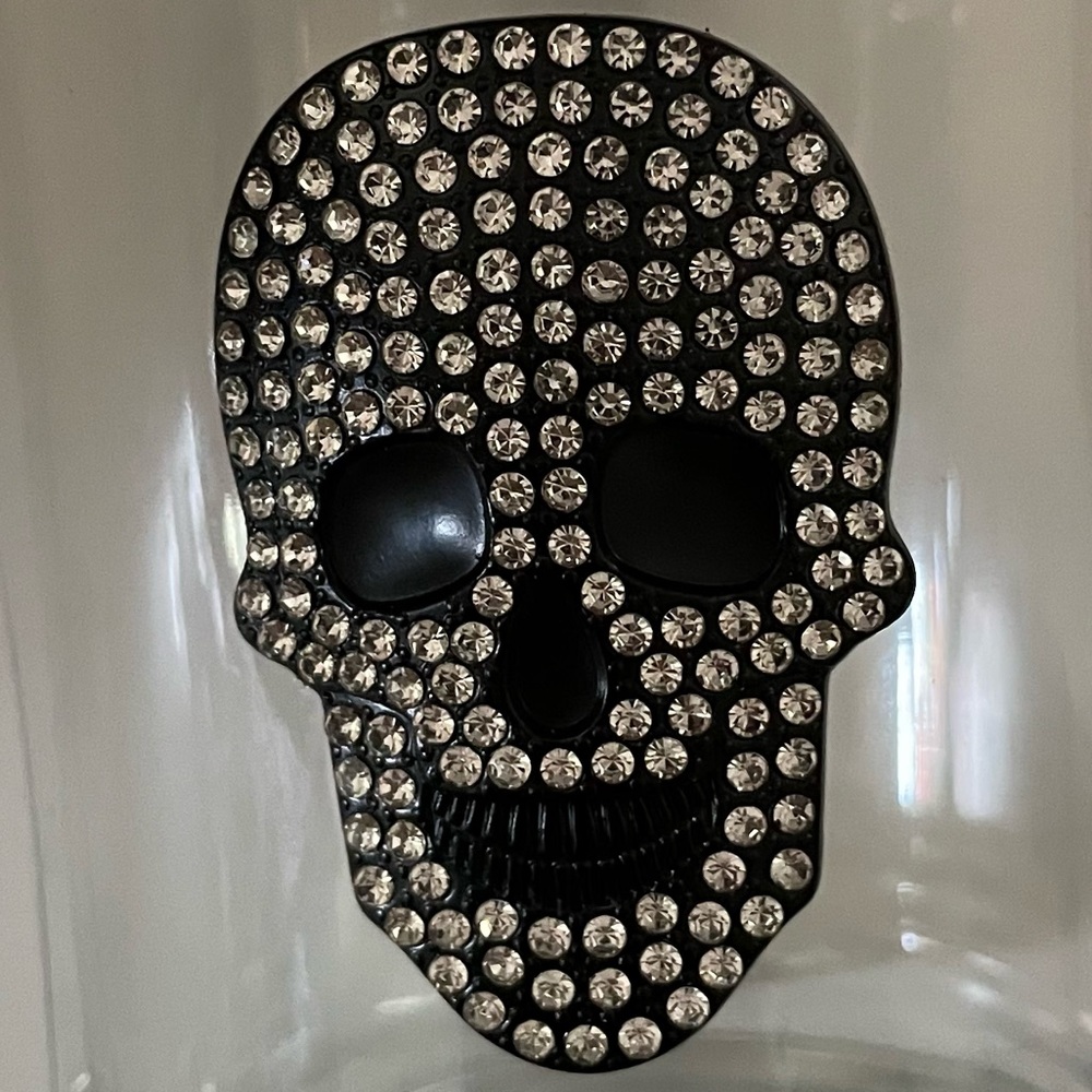 Day of the Dead Glass Container